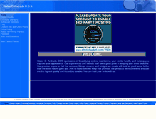 Tablet Screenshot of andradadental.com